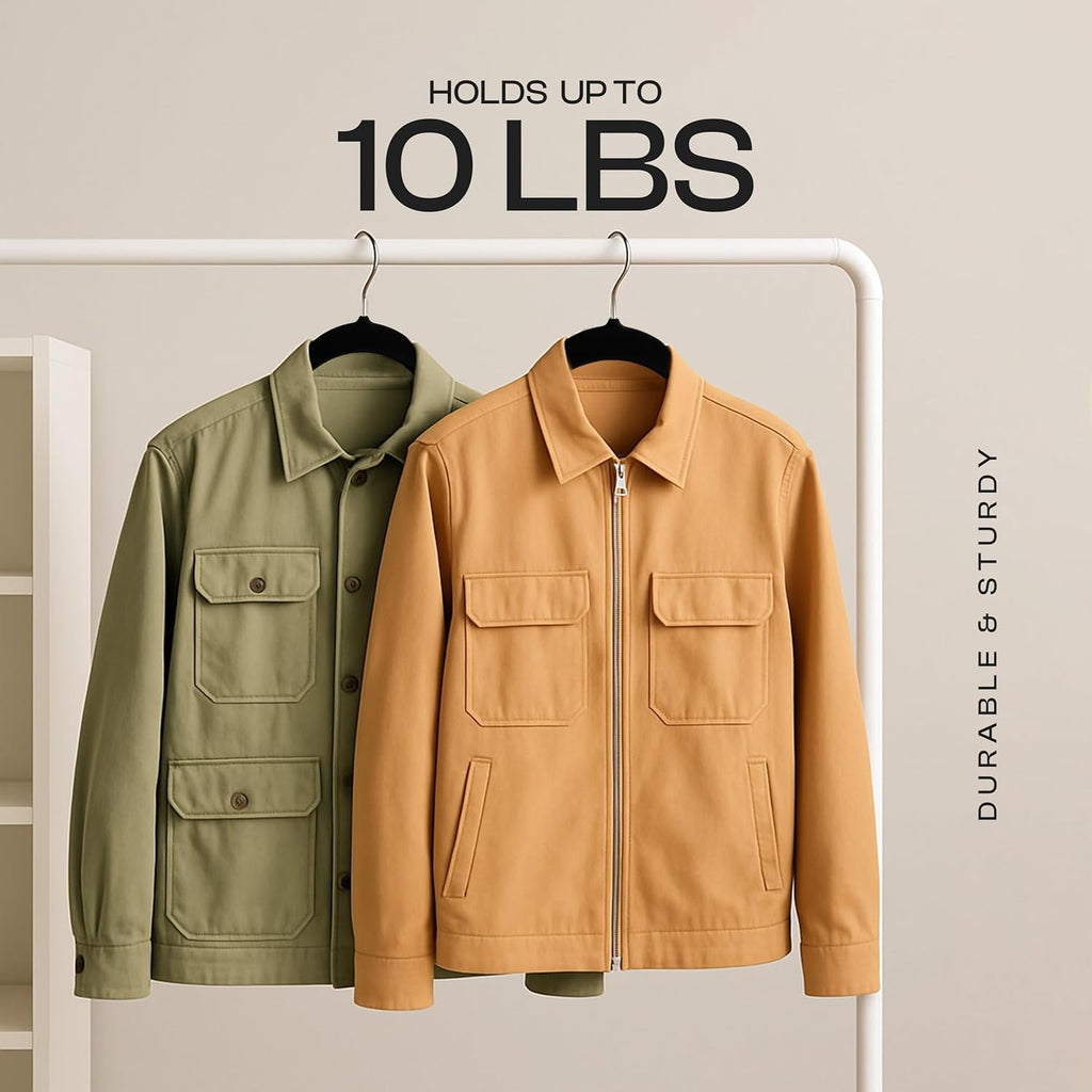 🖤 Utopia Velvet Hangers 50-Pack ✨