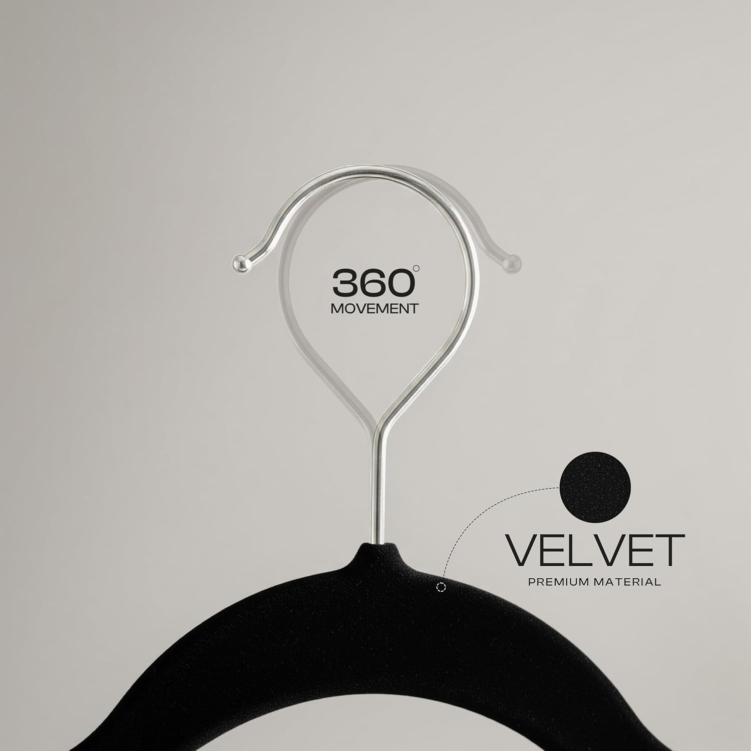 🖤 Utopia Velvet Hangers 50-Pack ✨
