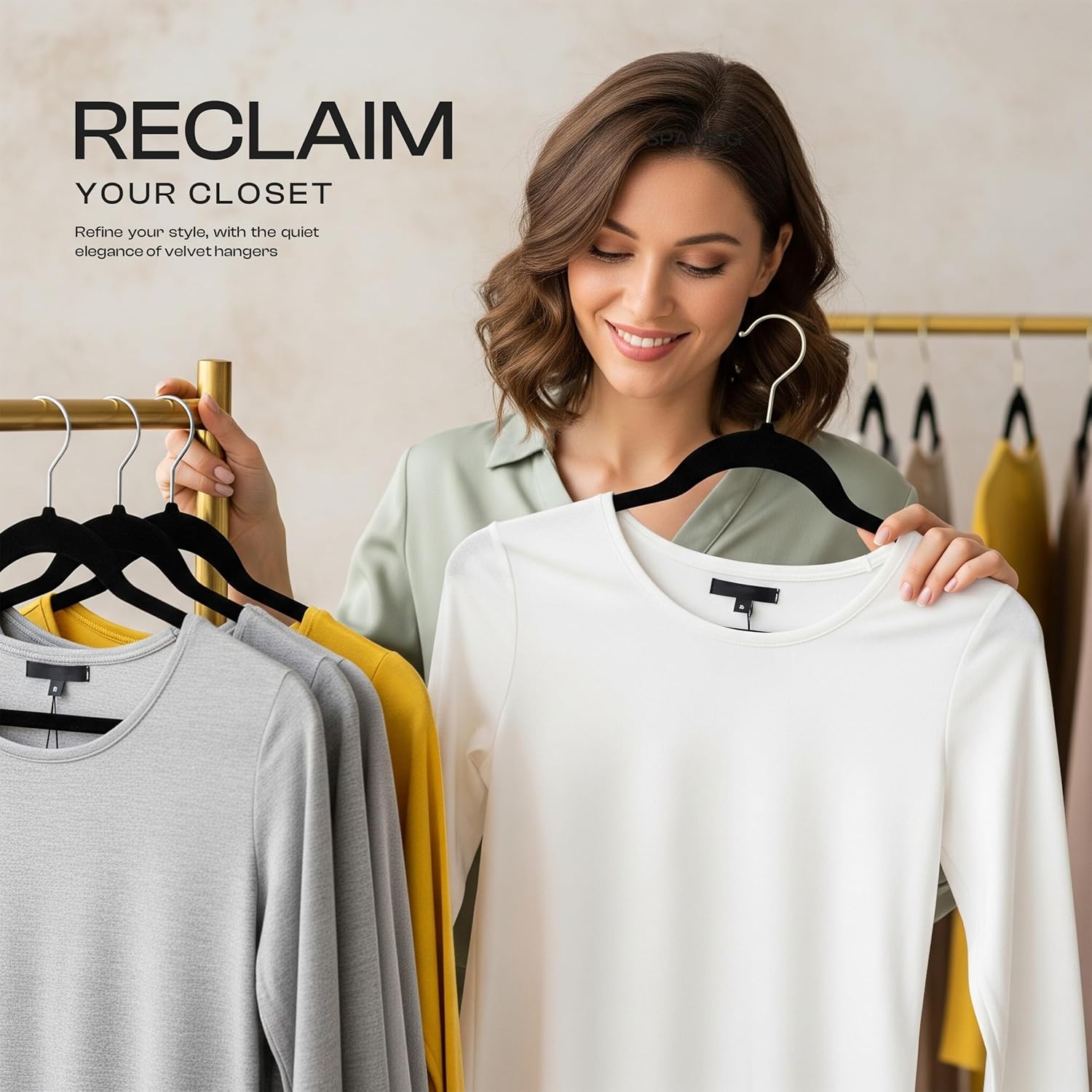 🖤 Utopia Velvet Hangers 50-Pack ✨